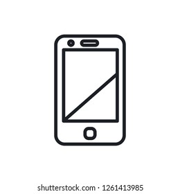 cell phone vector icon