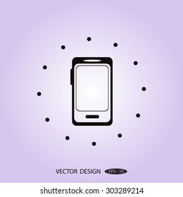 cell phone vector icon