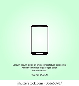 cell phone vector icon