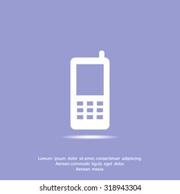 cell phone vector icon