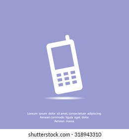cell phone vector icon