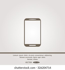 cell phone vector icon