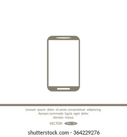 cell phone vector icon