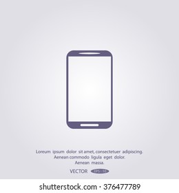 cell phone vector icon