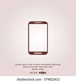 cell phone vector icon