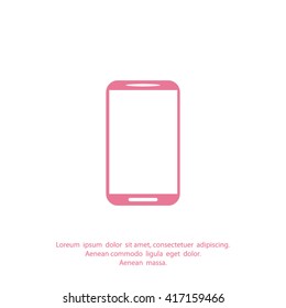 cell phone vector icon