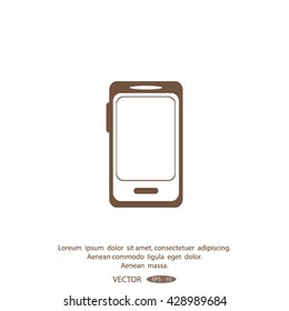 cell phone vector icon