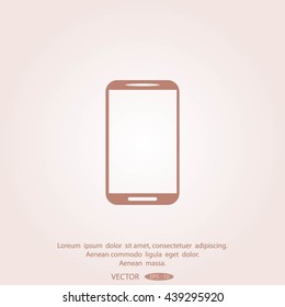 cell phone vector icon