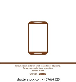cell phone vector icon