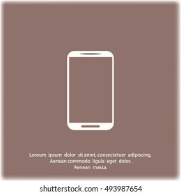 cell phone vector icon