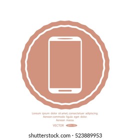cell phone vector icon