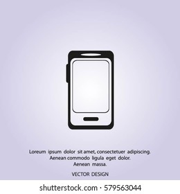cell phone vector icon