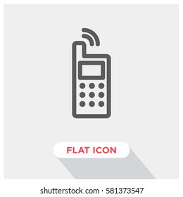 Cell phone vector icon