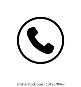 Cell phone vector icon. Telephone call icon. Ringing phone icon. Modern icon cell phone. Cell phone icons for web design