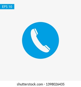 Cell phone vector icon. Telephone call icon. Ringing phone icon. Modern icon cell phone. Cell phone icons for web design