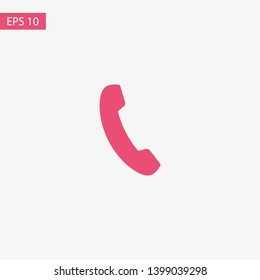 Cell phone vector icon. Telephone call icon. Ringing phone icon. Modern icon cell phone. Cell phone icons for web design