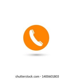 Cell phone vector icon. Telephone call icon. Ringing phone icon. Modern icon cell phone. Cell phone icons for web design