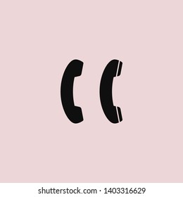 Cell phone vector icon. Telephone call icon. Ringing phone icon. Modern icon cell phone. Cell phone icons for web design