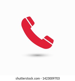 Cell phone vector icon. Telephone call icon. Ringing phone icon. Modern icon cell phone. Cell phone icons for web design