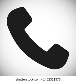 Cell phone vector icon. Telephone call icon. Ringing phone icon. Modern icon cell phone. Cell phone icons for web design