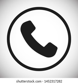 Cell phone vector icon. Telephone call icon. Ringing phone icon. Modern icon cell phone. Cell phone icons for web design
