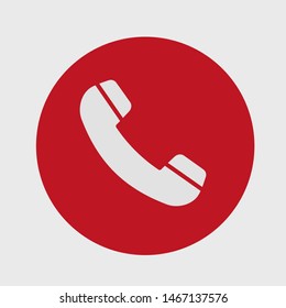 Cell phone vector icon. Telephone call icon. Ringing phone icon. Modern icon cell phone. Cell phone icons for web design