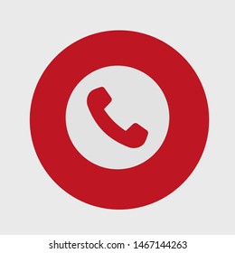 Cell phone vector icon. Telephone call icon. Ringing phone icon. Modern icon cell phone. Cell phone icons for web design