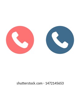Cell phone vector icon. Telephone call icon. Ringing phone icon. Modern icon cell phone. Cell phone icons for web design