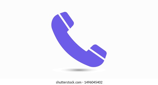 Cell phone vector icon. Telephone call icon. Ringing phone icon. Modern icon cell phone. Cell phone icons for web design