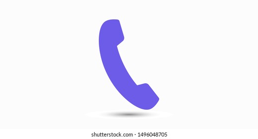 Cell phone vector icon. Telephone call icon. Ringing phone icon. Modern icon cell phone. Cell phone icons for web design