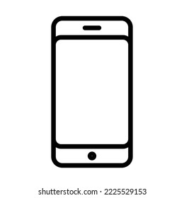 Cell phone Vector Icon which can easily modify or edit
