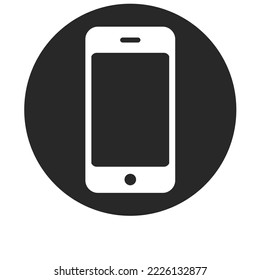 Icono del vector del teléfono celular que puede modificar o editar fácilmente
