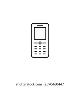 Cell Phone vector line icon icons design