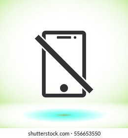 cell phones are prohibited icon
