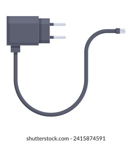 Vector de caricatura de iconos de la batería de energía celular. Baja energía. Dispositivo de alimentación