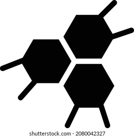 ilustración vectorial de celda aislada en un fondo transparente. iconos vectoriales de glifo para el concepto o gráficos web.