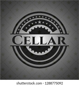 Cellar dark icon or emblem