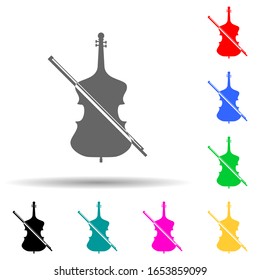 cello icon. Detailed icon of musical instrument icon. Premium quality graphic design. One of the collection icon for websites, web design, mobile app on white background