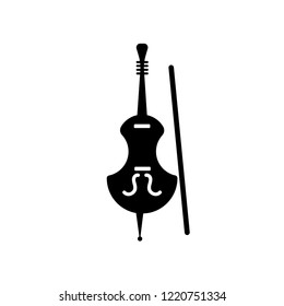 Cello icon. Trendy Cello logo concept on white background from Music collection. Suitable for use on web apps, mobile apps and print media.