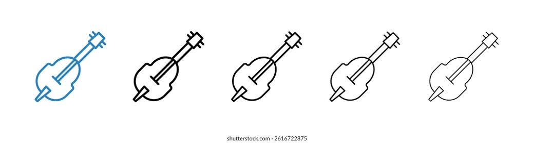 Cello icons collection vectors for web ui