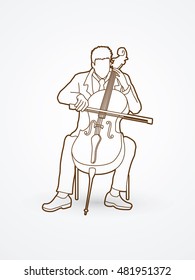 2,260 Cello Outline Images, Stock Photos & Vectors | Shutterstock