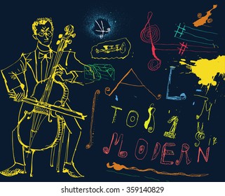 cello poster