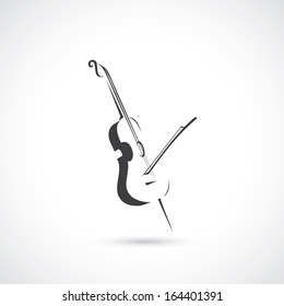 Cello - ilustración vectorial