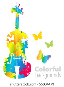 cello, violoncello color background