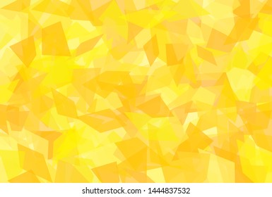 cellophane style background of postcard aspect ratio / yellow