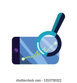 cellphone app chart magnifier