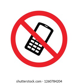 No Phone Vector Sign Stock Vector (Royalty Free) 120498745 | Shutterstock