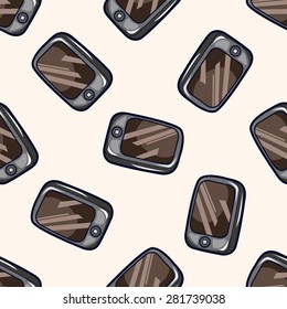 cellphone , cartoon seamless pattern background