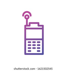 Cellphone design, Digital technology communication social media internet web and cellular theme Vector illustration