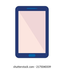 icono del dispositivo de teléfono móvil en fondo blanco